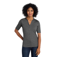 Port Authority ® Women's Stretch Heather Open Neck Top