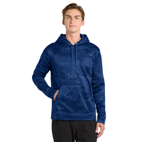 Sport-Tek® Sport-Wick® CamoHex Fleece Hooded Pullover