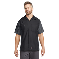 Red Kap® Short Sleeve Ripstop Crew Shirt