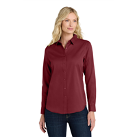 Port Authority® Women's Long Sleeve SuperPro React ™